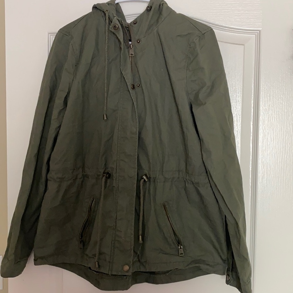 Olive green jacket